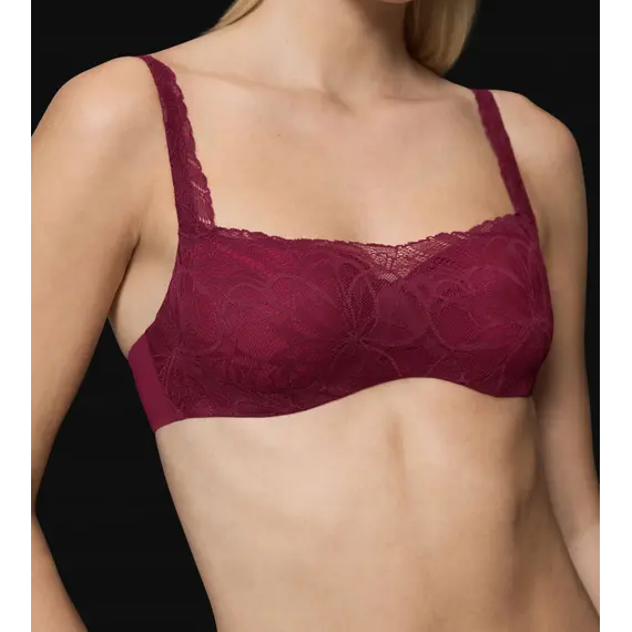 Triumph Body Make-Up Illusion Lace Balconette, Kolor: czerwony, Rozmiar: 70C, 4 image