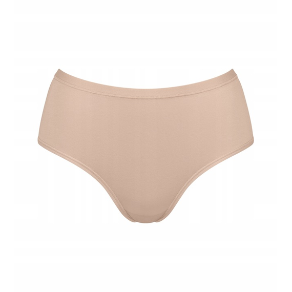 Majtki Damskie Sloggi GO Daily Cotton Midi Bawełna, Kolor: beżowy, Rozmiar: L