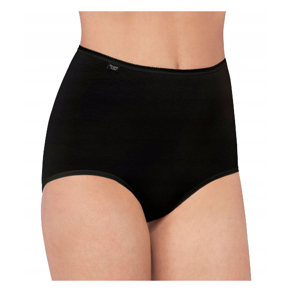 Majtki damskie Sloggi 24/7 Cotton Maxi, Kolor: czarny, Rozmiar: 52