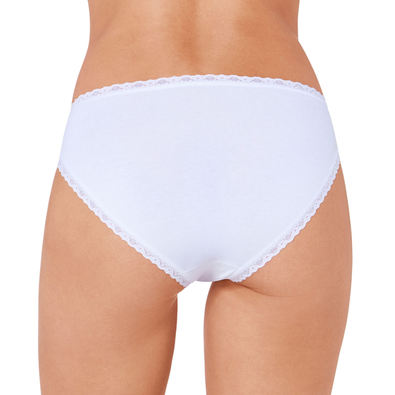 Majtki damskie Sloggi 24/7 Cotton Lace Tai, Kolor: biały, Rozmiar: 42, 2 image
