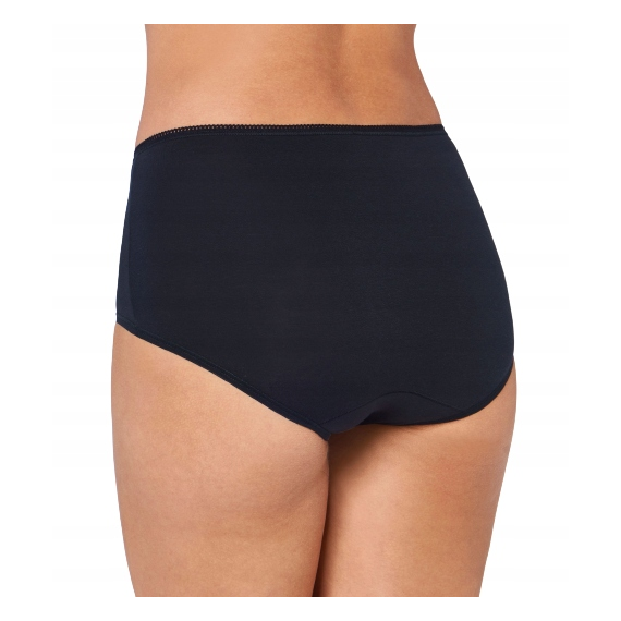 Majtki damskie Sloggi 24/7 Cotton Midi, Kolor: czarny, Rozmiar: 48, 2 image