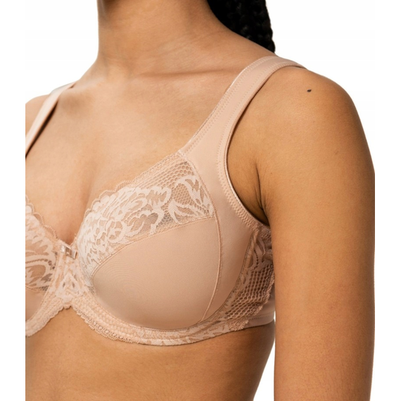 Triumph Modern Lace+Cotton W02, Kolor: beżowy, Rozmiar: 85E, 4 image