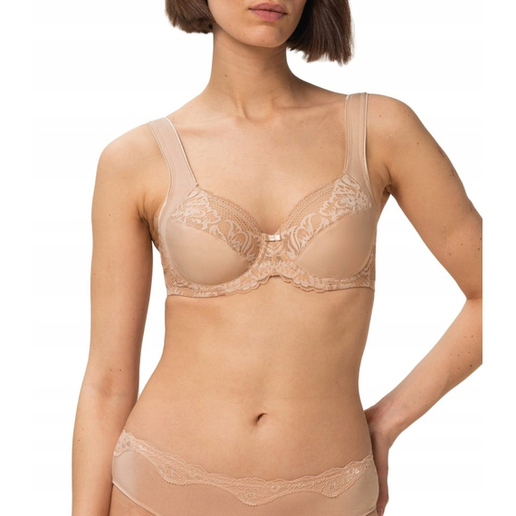 Triumph Modern Lace+Cotton W02, Kolor: beżowy, Rozmiar: 85E, 5 image