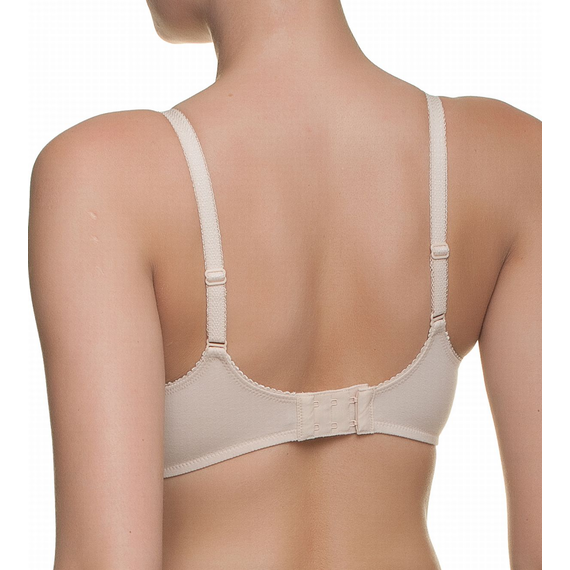 Biustonosz miękki bez fiszbin Triumph Cotton Beauty N, Kolor: cielisty, Rozmiar: 80B, 2 image