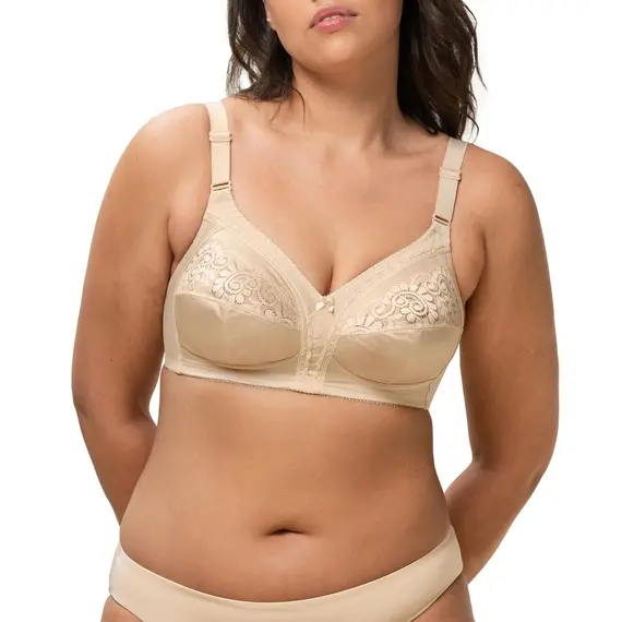 Triumph biustonosz miękki bez fiszbin Claudette 104 N X, Kolor: cielisty, Rozmiar: 85C, 4 image