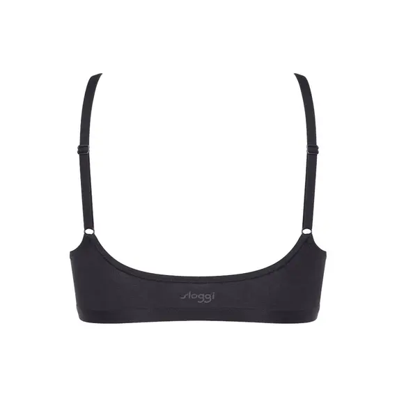 Sloggi biustonosz bez fiszbin GO Daily Cotton Top, Kolor: czarny, Rozmiar: S, 8 image