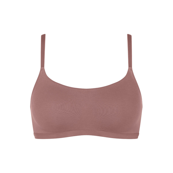 Sloggi biustonosz bez fiszbin GO Daily Cotton Top, Kolor: kakaowy, Rozmiar: S, 6 image