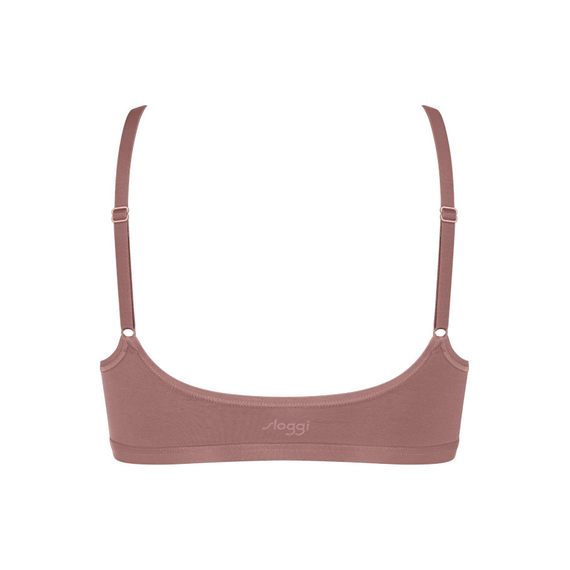 Sloggi biustonosz bez fiszbin GO Daily Cotton Top, Kolor: kakaowy, Rozmiar: S, 7 image