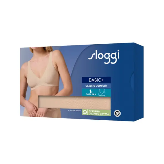 Sloggi Basic+ Soft Bra, Kolor: cielisty, Rozmiar: 75B, 5 image