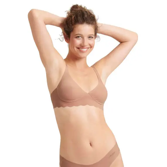 Sloggi ZERO Microfibre 2.0 Soft Bra, Kolor: beżowy, Rozmiar: S, 3 image