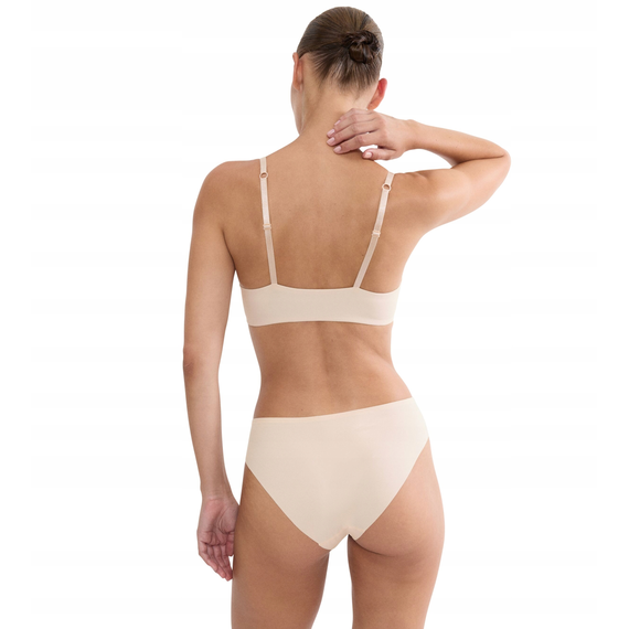 Biustonosz Triumph Pure Micro WHUF Push Up Zapinany z przodu, Kolor: beżowy, Rozmiar: 75D, 2 image