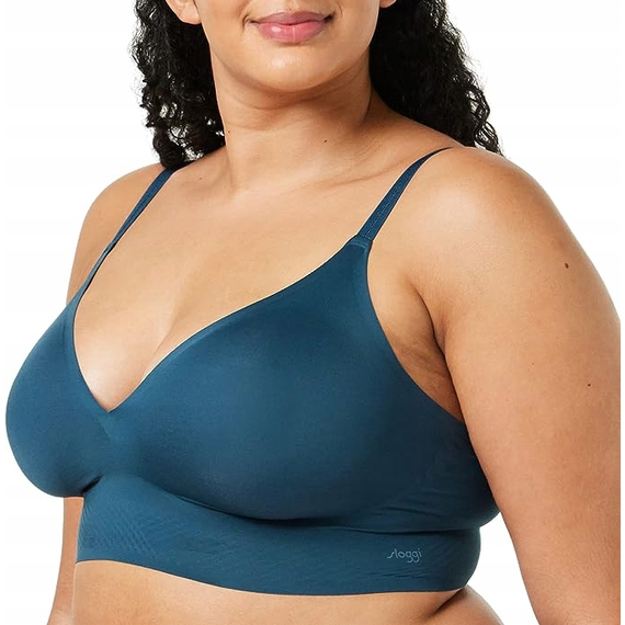 Biustonosz Sloggi Body Adapt Bralette, Kolor: granatowy, Rozmiar: XS