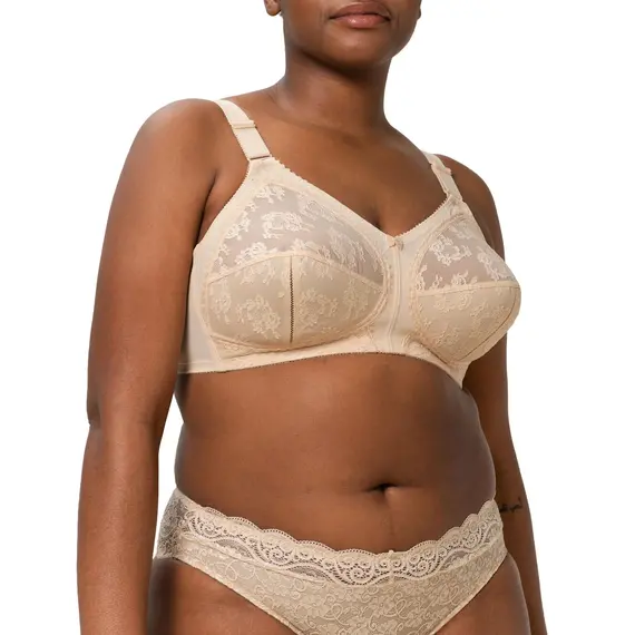 Miękki biustonosz z koronką Triumph Doreen N X, Kolor: cielisty, Rozmiar: 85G, 3 image