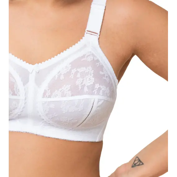 Triumph Doreen N X koronka miseczki biały detal