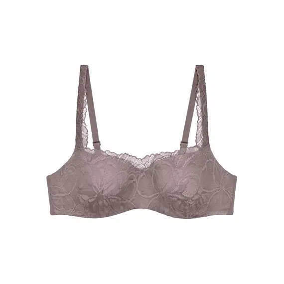 Biustonosz Triumph Body Make-Up Illusion Lace Balconette, Kolor: szary, Rozmiar: 80B, 5 image