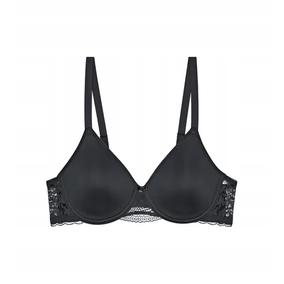 Triumph Biustonosz Lekko Usztywniany Modern Lace+Cotton WP, Kolor: czarny, Rozmiar: 75C, 4 image