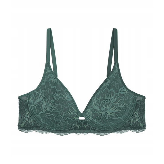 Triumph Amourette Charm W02 biustonosz z fiszbinami, Kolor: zielony, Rozmiar: 80F, 4 image