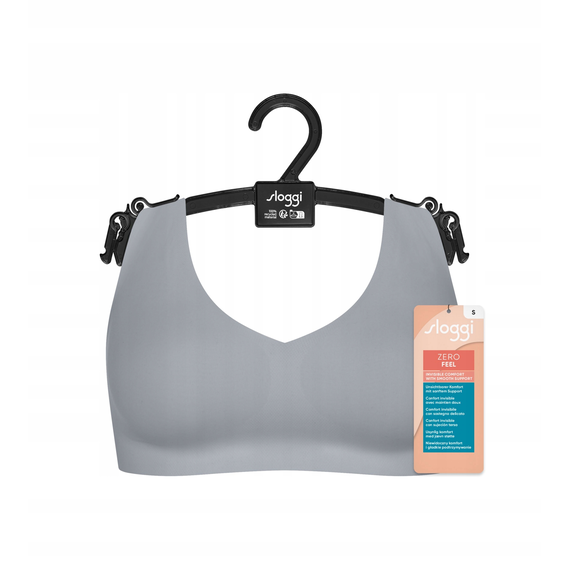 Biustonosz Braletka Sloggi Zero Feel 2.0 Bralette, Kolor: szary, Rozmiar: S, 6 image