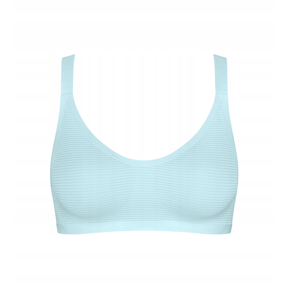 Biustonosz Braletka Sloggi Zero Feel Air Bralette, Kolor: błękitny, Rozmiar: L, 4 image