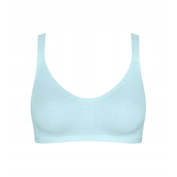 Biustonosz Braletka Sloggi Zero Feel Air Bralette, Kolor: błękitny, Rozmiar: L, 4 image