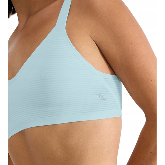 Biustonosz Braletka Sloggi Zero Feel Air Bralette, Kolor: błękitny, Rozmiar: L, 3 image