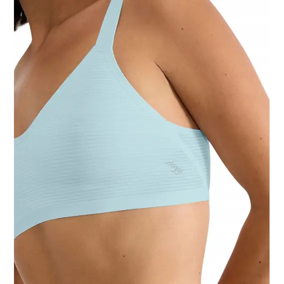 Biustonosz Braletka Sloggi Zero Feel Air Bralette, Kolor: błękitny, Rozmiar: L, 3 image