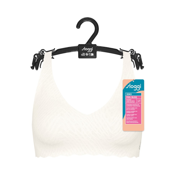 Sloggi biustonosz bez fiszbin ZERO Feel Bliss Soft bra, Kolor: śmietankowy, Rozmiar: S, 7 image