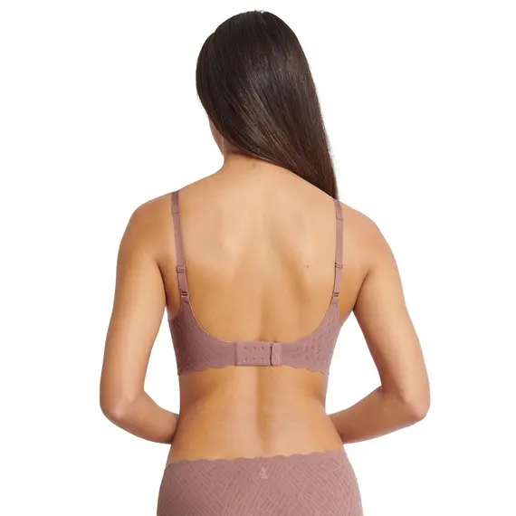 Sloggi biustonosz bez fiszbin ZERO Feel Bliss Soft bra, Kolor: kakaowy, Rozmiar: S, 2 image