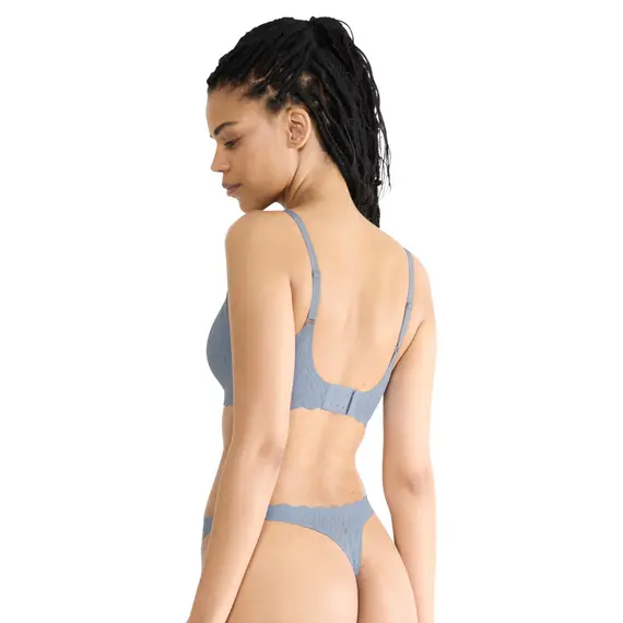 Sloggi ZERO Feel Bliss Soft bra, Kolor: szaroniebieski, Rozmiar: L, 3 image