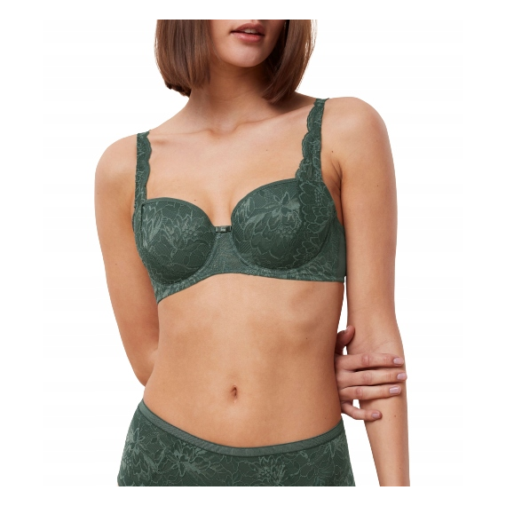 Triumph biustonosz usztywniany Amourette Charm WHP02, Kolor: zielony, Rozmiar: 75B