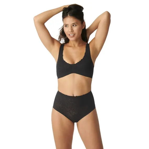 Sloggi Zero Feel Lace 2.0 Bralette, Kolor: czarny, Rozmiar: S, 4 image