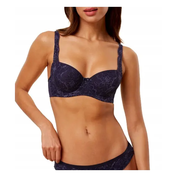 Triumph biustonosz usztywniany Amourette Charm WHP02, Kolor: granatowy, Rozmiar: 75C