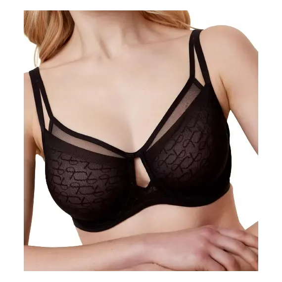 Triumph biustonosz Signature Sheer W01 miękki, Kolor: czarny, Rozmiar: 70H