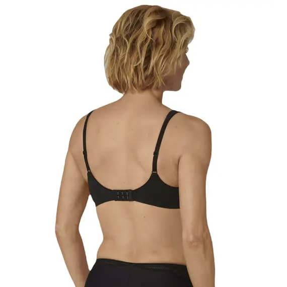 Triumph biustonosz miękki z fiszbinami Modern Lace+Cotton, Kolor: czarny, Rozmiar: 85D, 3 image