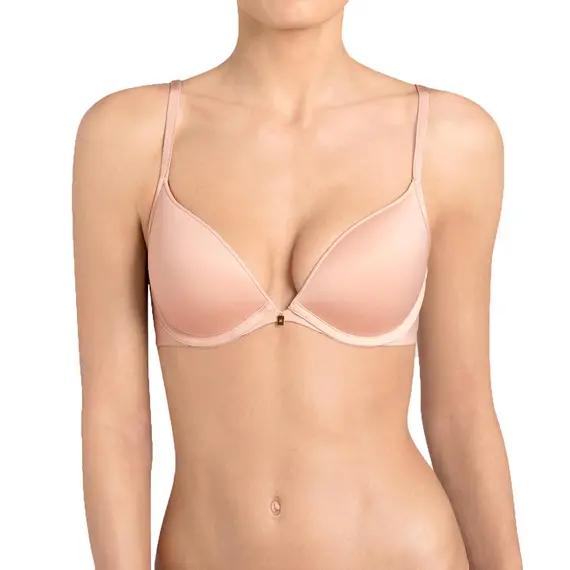 Biustonosz push-up na fiszbinach Triumph Body Make-Up Essentials WHU, Kolor: jasny beż, Rozmiar: 75B