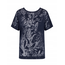 Triumph koszulka Mix & Match Top SSL 01 Burnout, Kolor: granatowy, Rozmiar: 38, 2 image