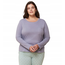 Piżama Bluzka Mix & Match LSL Top Chest Pocket, Kolor: szary, Rozmiar: 42, 4 image