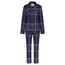Piżama damska Triumph Boyfriend PW X Checks, Kolor: granatowo-fioletowy, Rozmiar: 42, 4 image