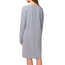 Triumph koszula nocna damska Nightdresses NDK LSL 10 CO/MD, Kolor: szary melanż, Rozmiar: 36, 3 image