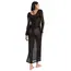 Triumph Beach MyWear Crochet Long Dress, Kolor: czarny, Rozmiar: 40, 3 image
