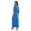 Tunika Sukienka Plażowa Triumph Beach MyWear Kaftan Maxi Dress, Kolor: niebieski, Rozmiar: 38, 2 image