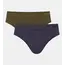 2 x Majtki męskie Slipy Sloggi men Go Smooth Brief C2P, Kolor: wielokolorowy, Rozmiar: L
