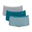 3 x Majtki damskie Sloggi Go Crush Short C3P, Kolor: wielokolorowy V022, Rozmiar: L