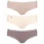 3 x Majtki damskie Sloggi 24/7 Weekend Hipster, Kolor: wielokolorowy M002, Rozmiar: 36