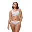 Triumph Doreen N X biustonosz biały modelka z boku