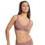 Sloggi biustonosz bez fiszbin ZERO Feel Bliss Soft bra, Kolor: kakaowy, Rozmiar: S