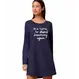 Triumph koszula nocna Nightdresses NDK 03 LSL, Kolor: niebieski, Rozmiar: 46