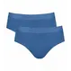 2 x Majtki Sloggi Men Free Evolve Brief, Kolor: niebieski, Rozmiar: S