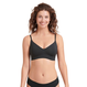 Sloggi biustonosz bez fiszbin ZERO Microfibre 2.0 Bralette, Kolor: czarny, Rozmiar: XS
