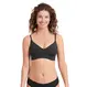 Sloggi biustonosz bez fiszbin ZERO Microfibre 2.0 Bralette, Kolor: czarny, Rozmiar: XS